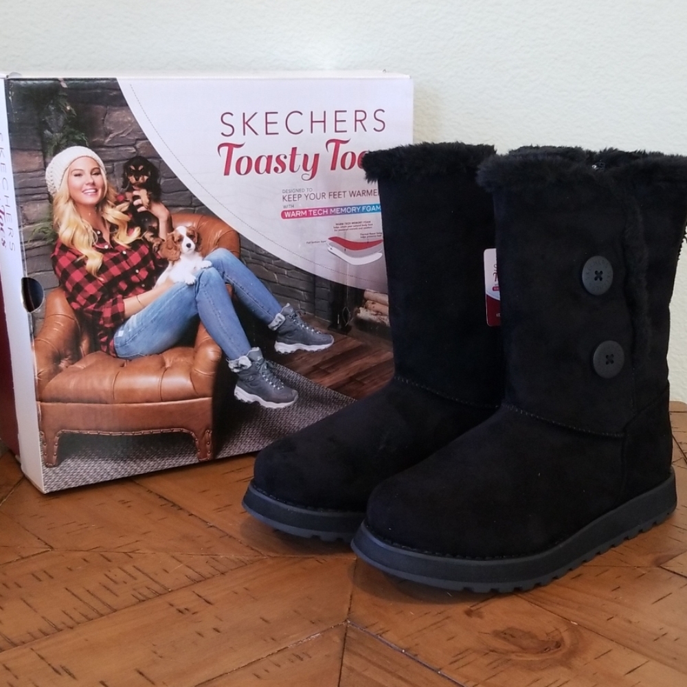 ๐๏ธ Skecher Toasty Toes Boots! - Picture 1 of 9